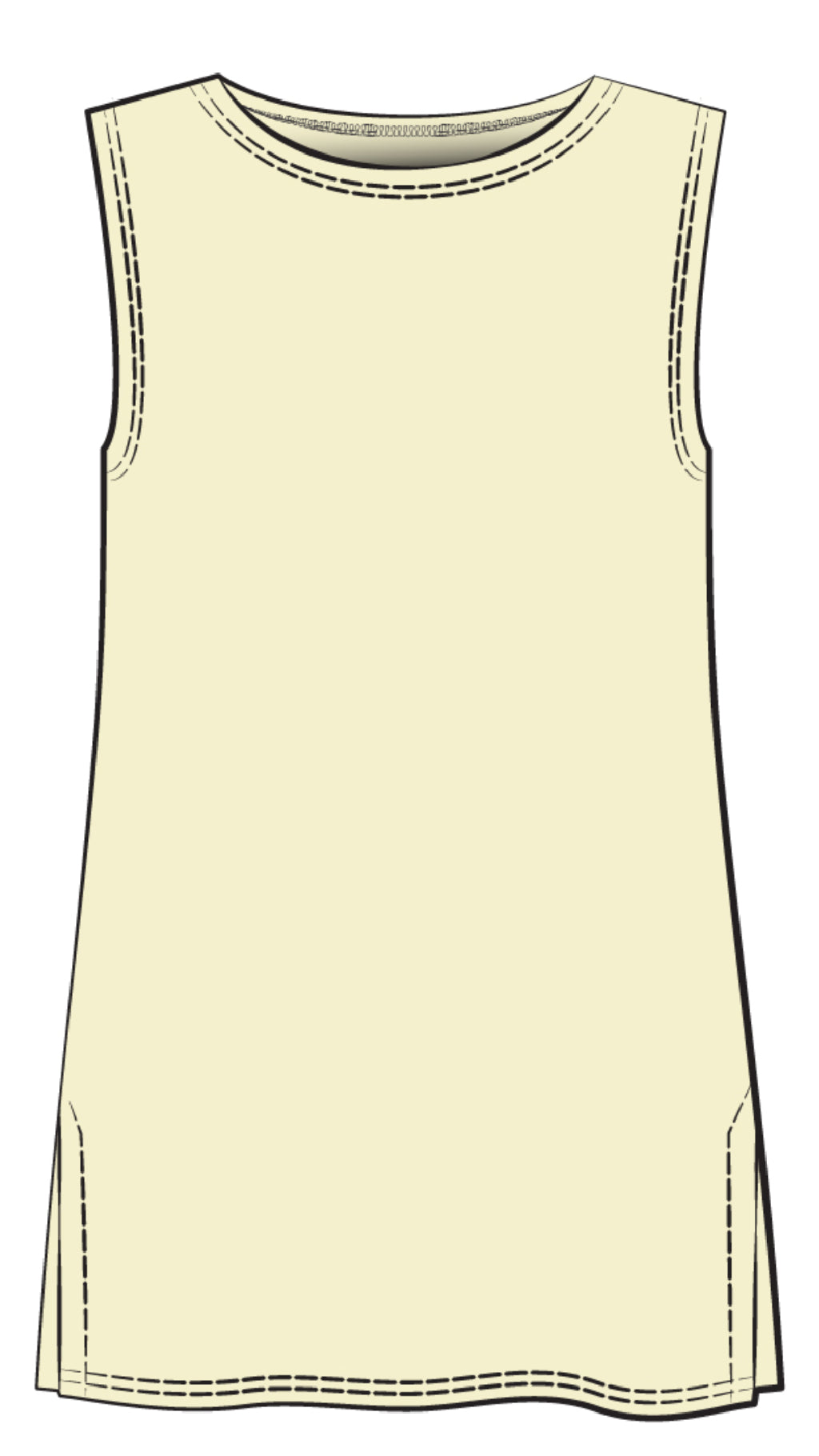 Sleeveless Nu Ideal Tunic