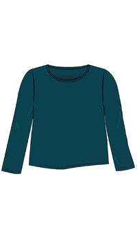 Go To Cropped T, 3/4 Sleeve-Solids (Selected Colours on Sale)