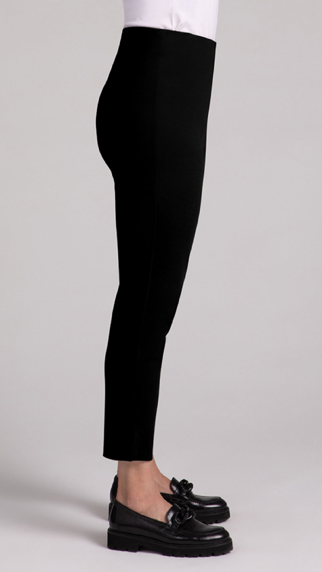 Narrow Ankle Pant, LT WT Ponte