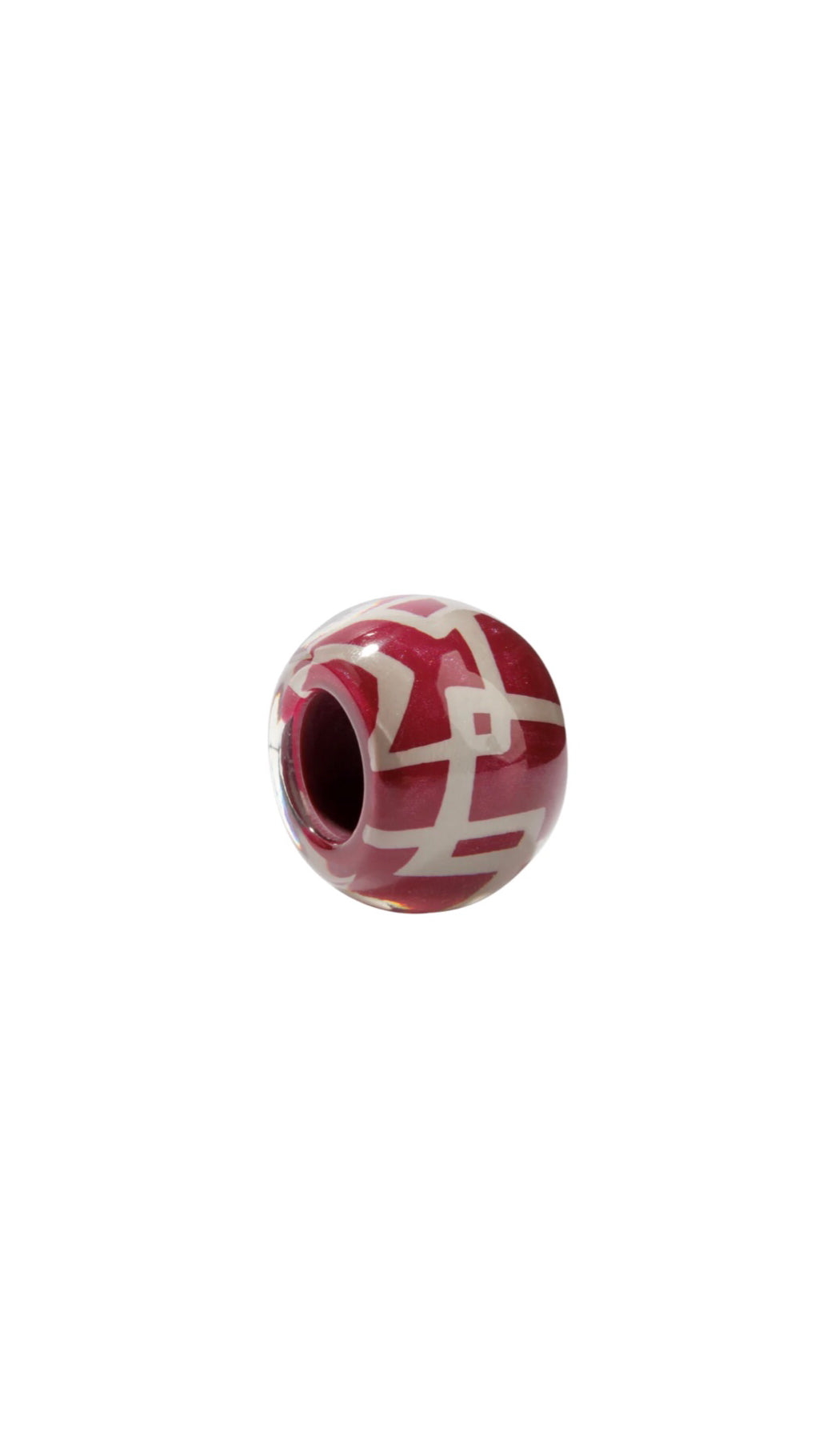 Zsiska-Round Geo Bead