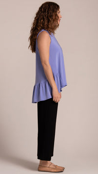 Sleeveless Flirty Peplum Top