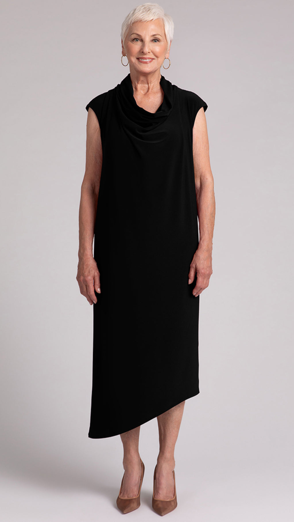 Draped Cowl Dress (Sale)