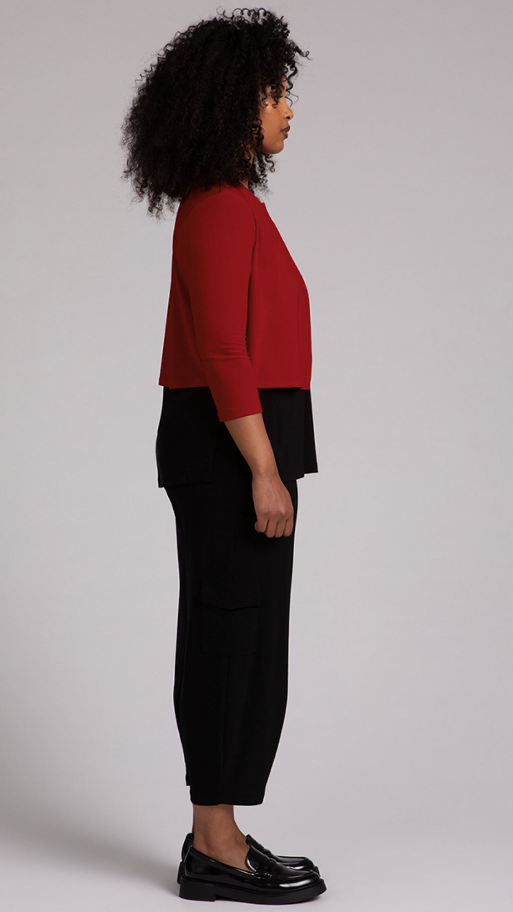 Classic Bolero Cardigan, 3/4 Sleeve