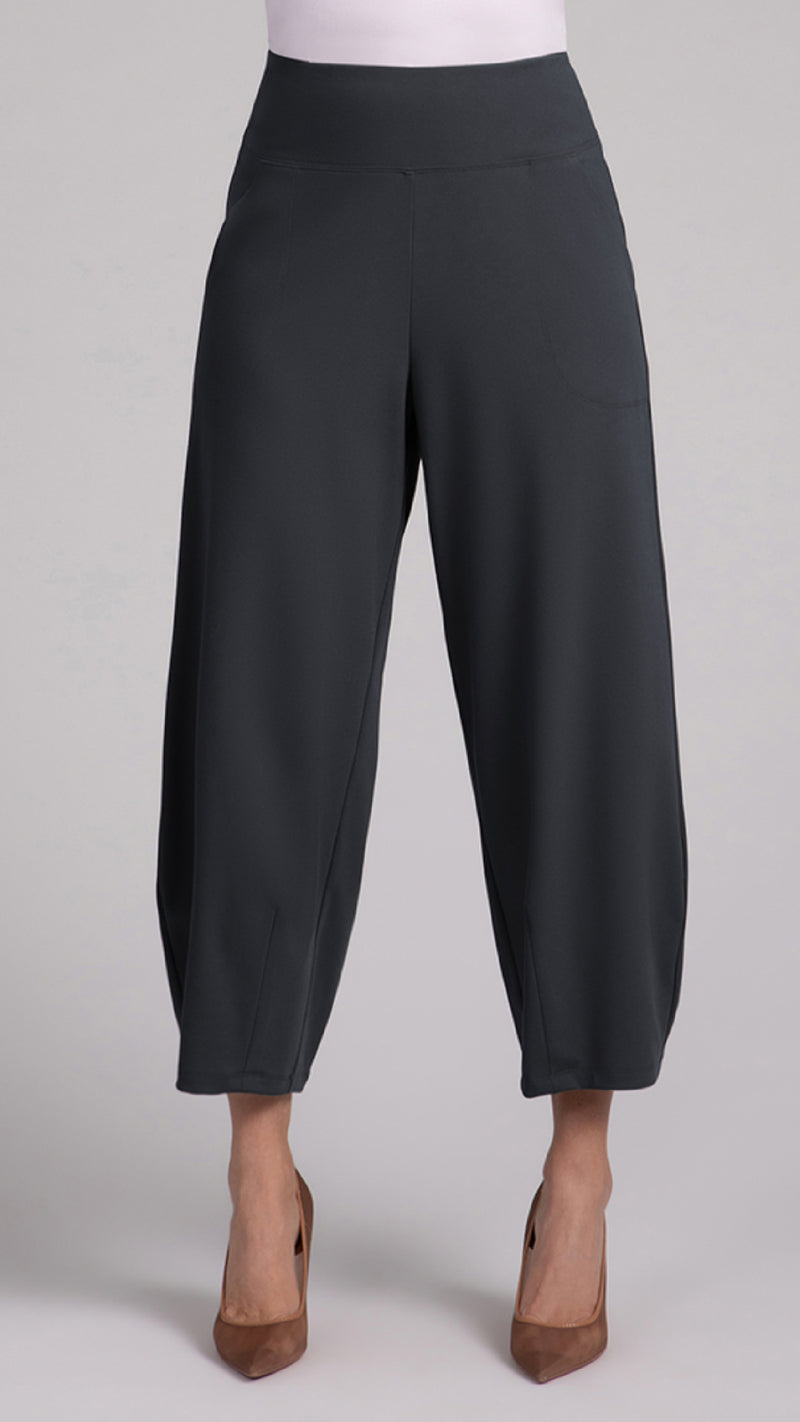 Narrow Lantern Pant, LT WT Ponte