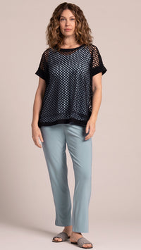 HoneyComb Boxy Top