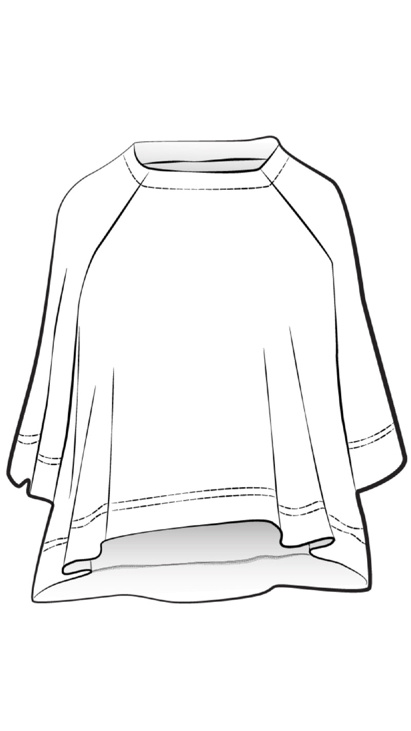 Breezy Raglan Top