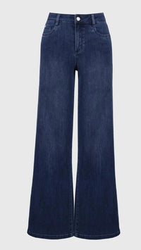 Joseph Ribkoff-Goldie/Classic Wide-Leg Stretch Jeans