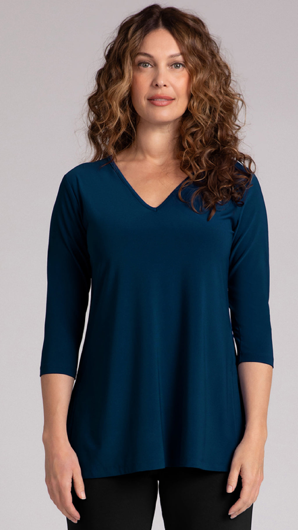 Nu Ideal V-Neck Tunic (Solid Colours)