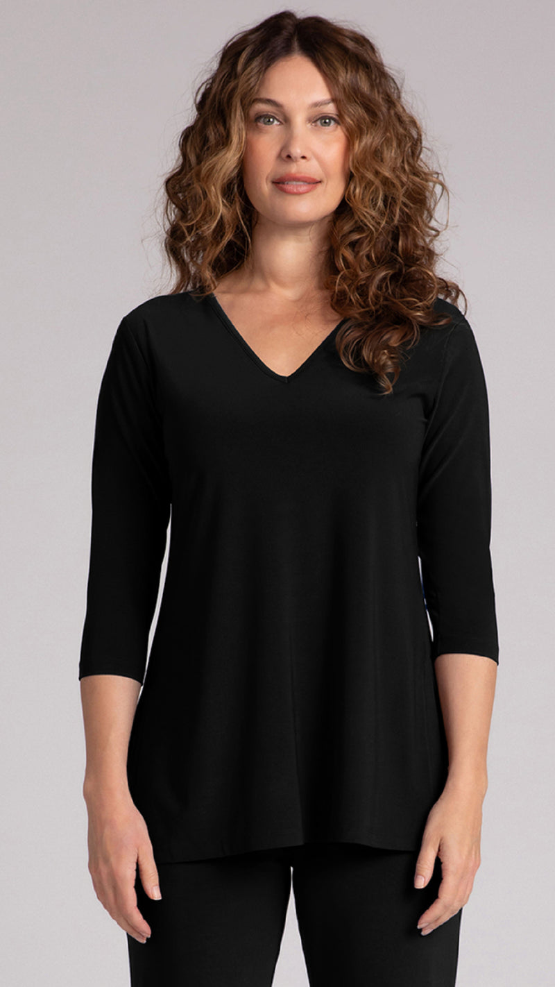 Nu Ideal V-Neck Tunic (Solid Colours)