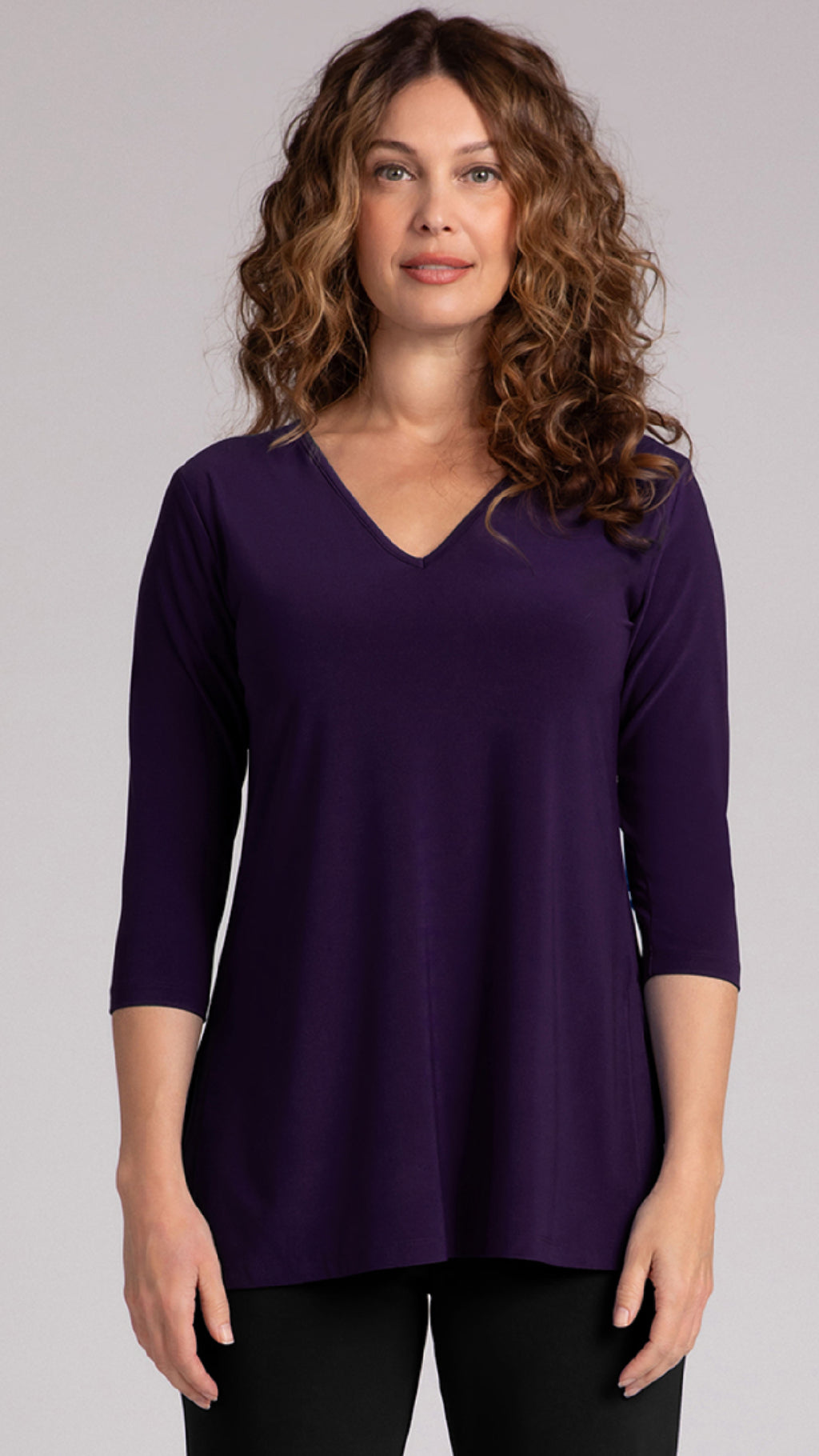 Nu Ideal V-Neck Tunic (Solid Colours)