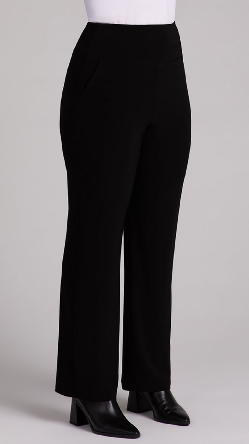 Straight Leg Pant with Yoke (selected colors on sale)