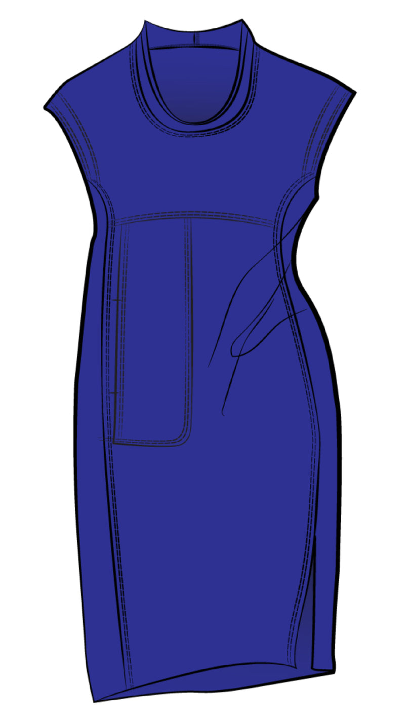 Splice Pocket Dress