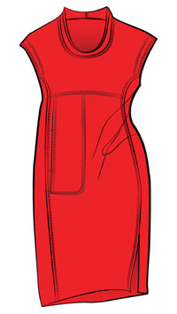 Splice Pocket Dress