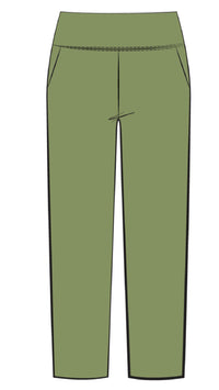 Straight Leg Pant with Yoke (Con”t…)