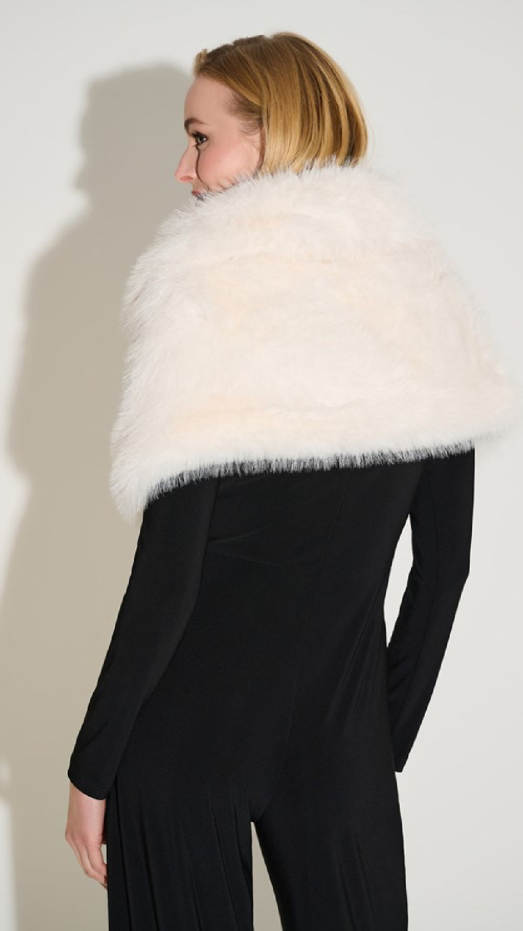 Joseph Ribkoff Faux Fur Cape