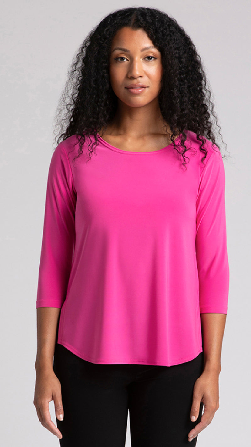 Go To Classic T-Relax, 3/4 Sleeve-Solid Colours (Sale)