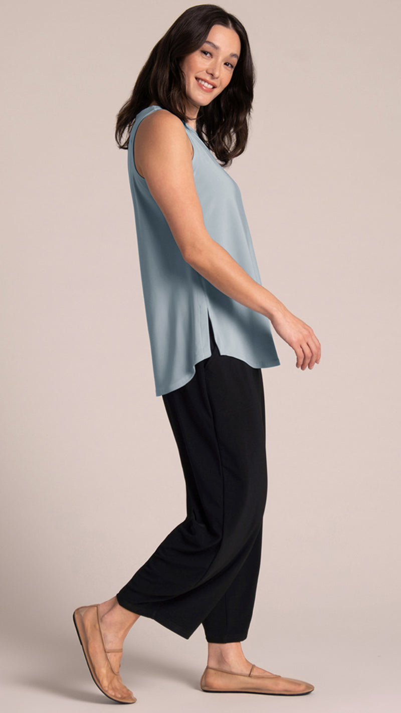 Sleeveless Go To Classic T-Relax-Solid Colors