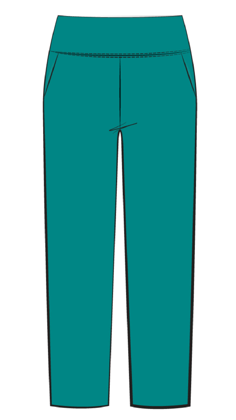 Straight Leg Pant with Yoke (selected colors on sale)