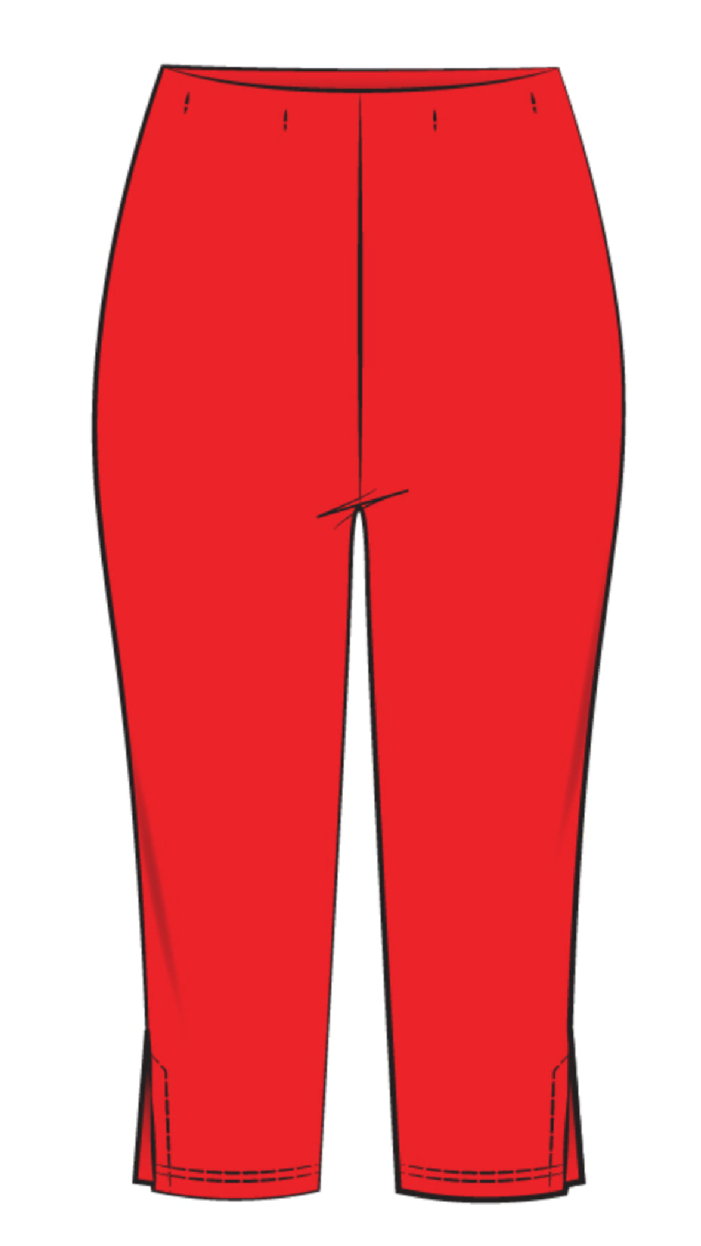 Narrow Pant Short