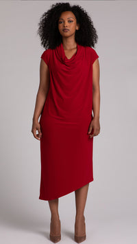 Draped Cowl Dress (Sale)