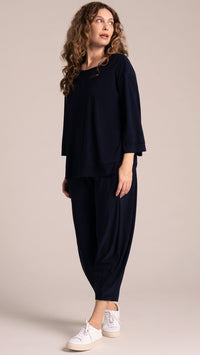 Splice Double Cuff Top