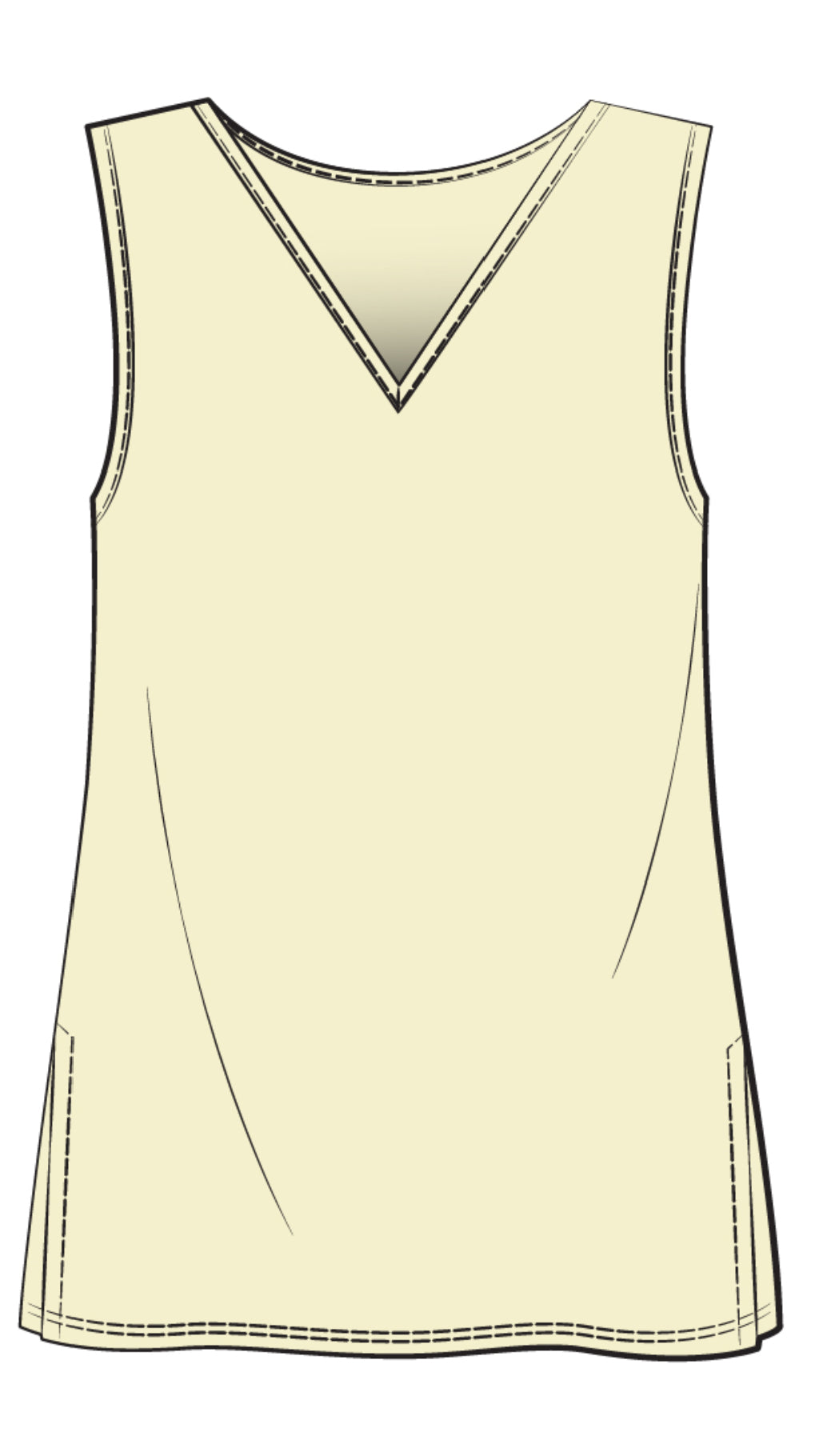 Go to V-Neck Tank Relax (selected color on sale)