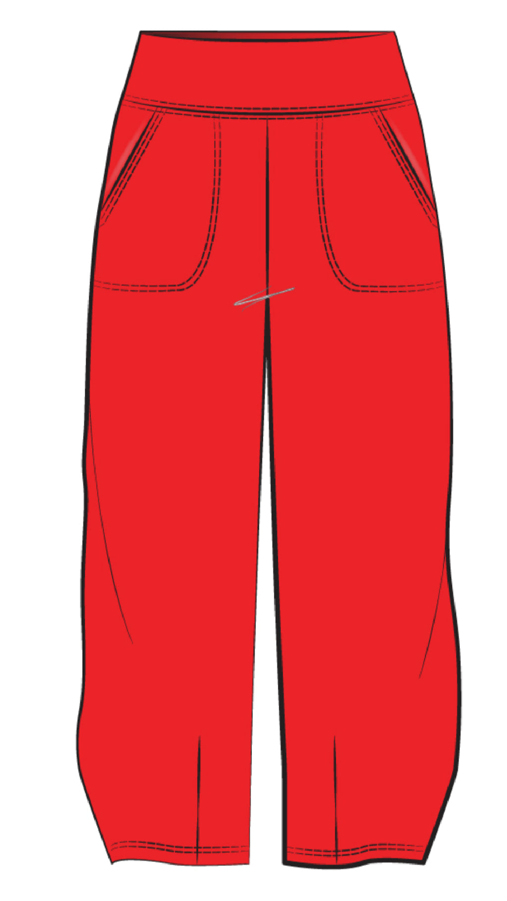 Narrow Lantern Pant