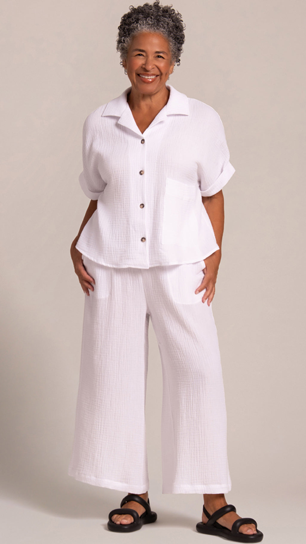 Breeze Half Sleeve Bolero Shirt