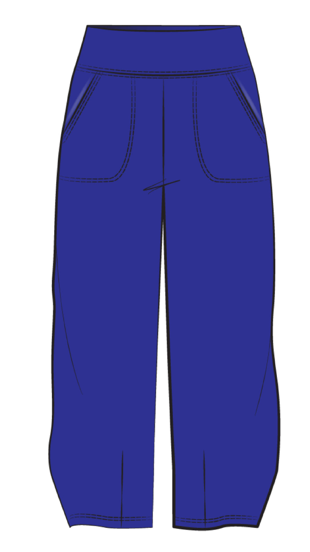 Narrow Lantern Pant