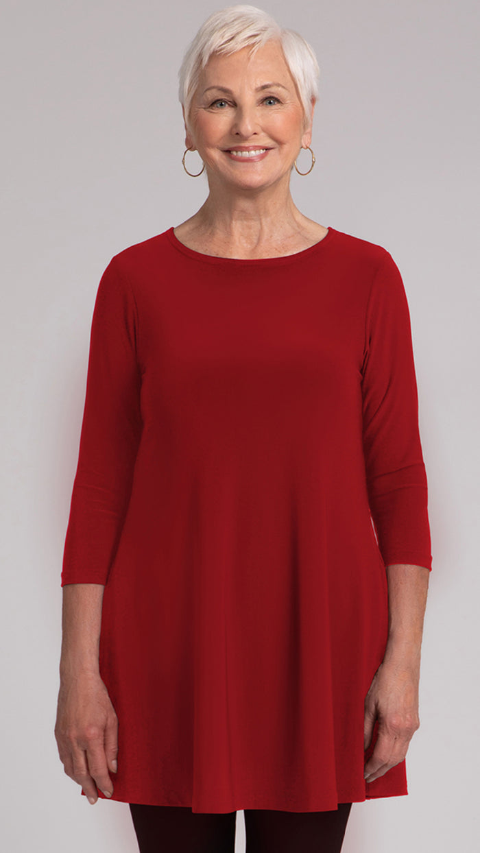 Trapeze Tunic, 3/4 Sleeve (Sale)