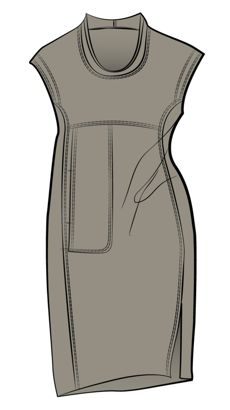 Splice Pocket Dress