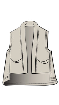 Cropped Core Vest