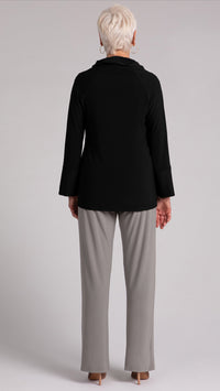 Wide Cuff Raglan Sleeve Top- Long Sleeve