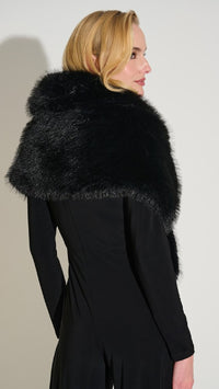 Joseph Ribkoff Faux Fur Cape