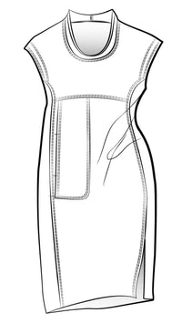 Splice Pocket Dress