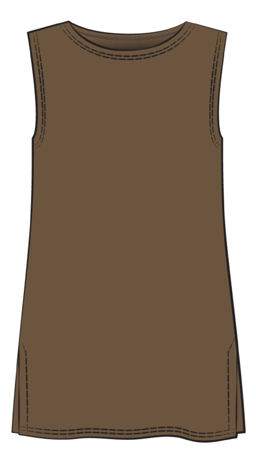 Sleeveless Nu Ideal Tunic (Con’t…)