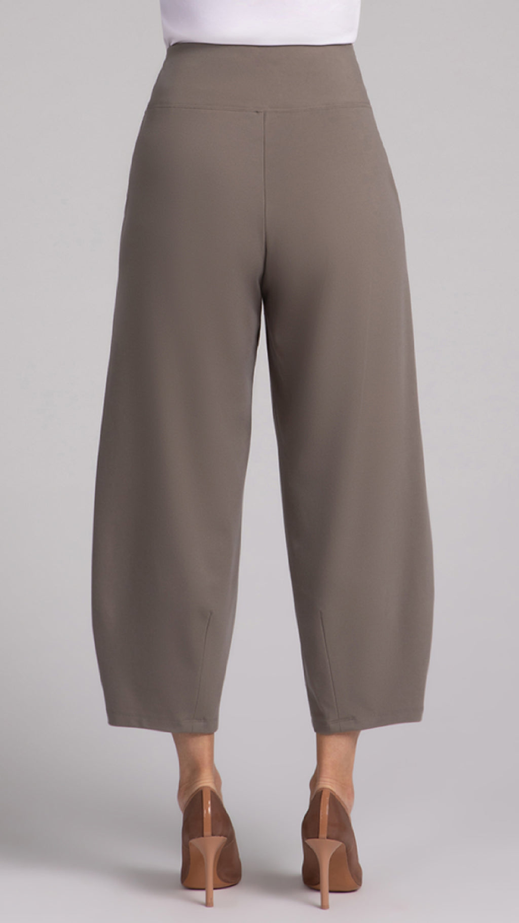 Narrow Lantern Pant, LT WT Ponte