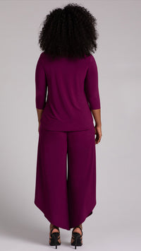 Go To Classic T-Relax, 3/4 Sleeve-Solid Colours