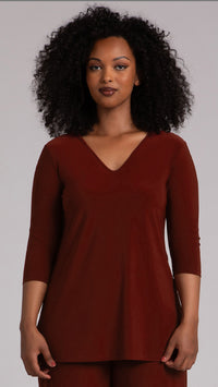 Nu Ideal V-Neck Tunic (Solid Colours)