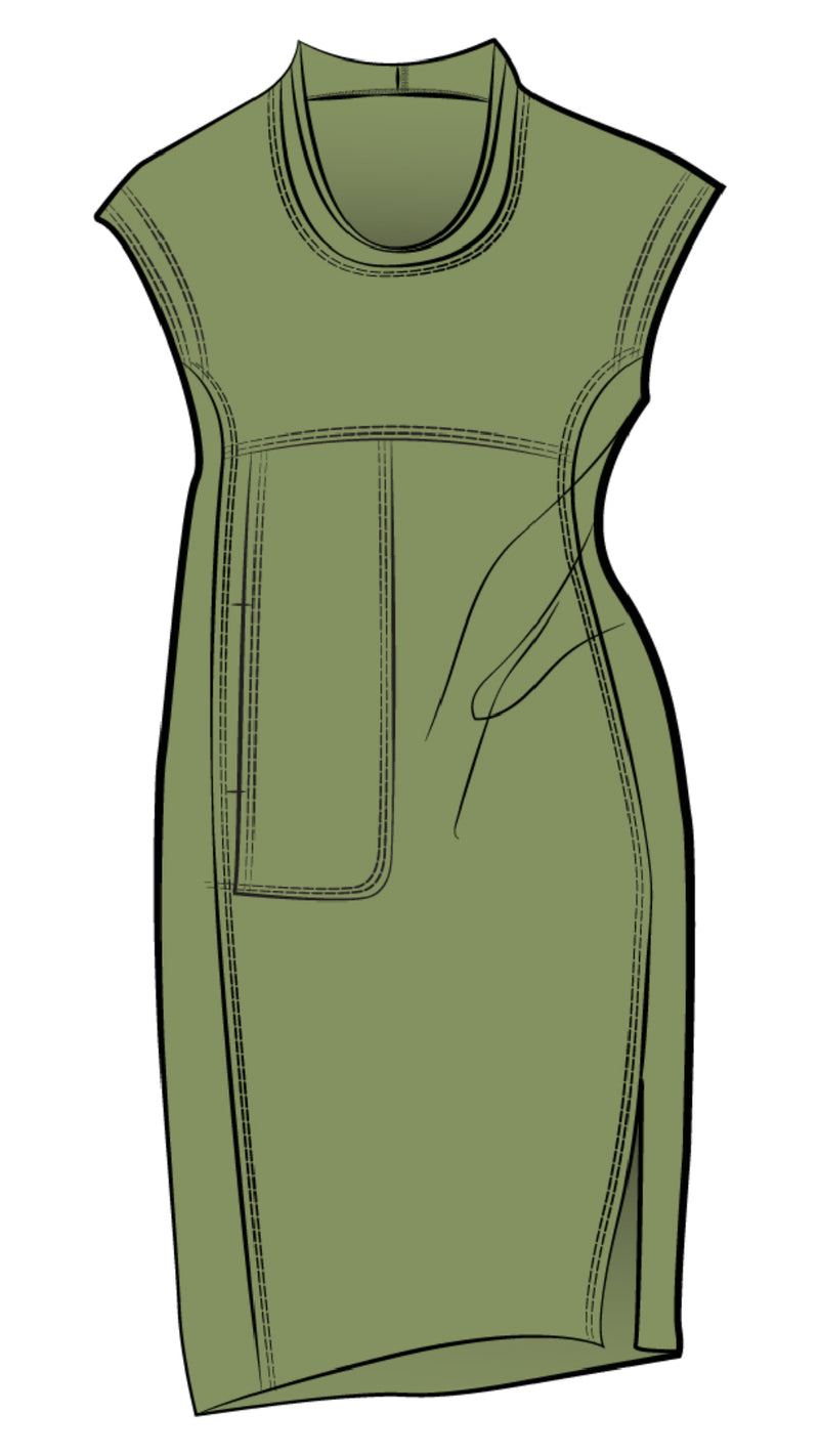 Splice Pocket Dress (Con’t…)