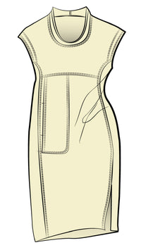 Splice Pocket Dress