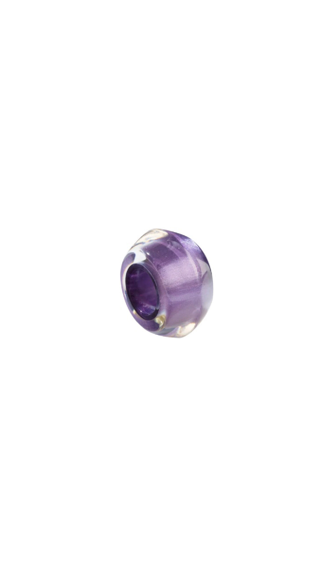 Rounded Lined Bead