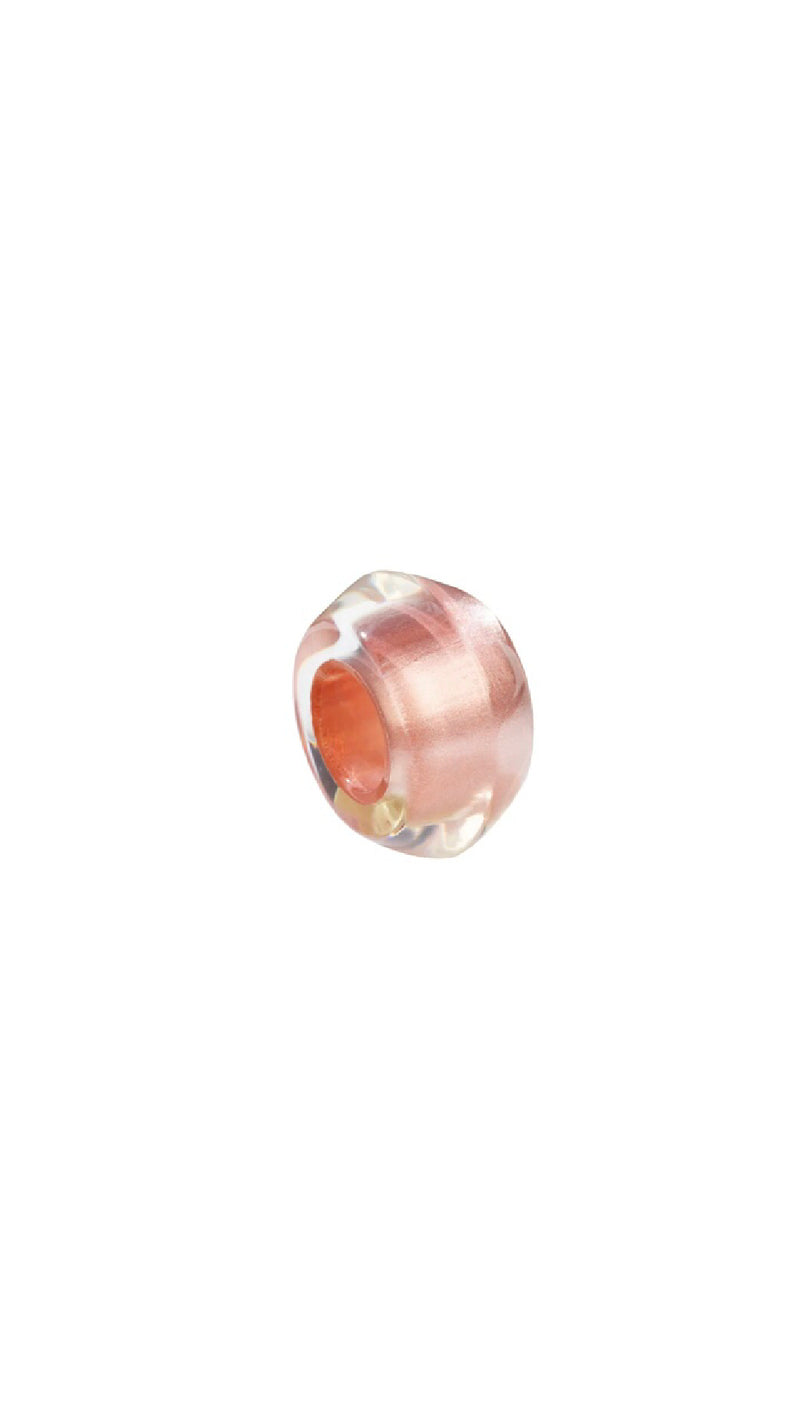 Metallic Rounded Lined Bead