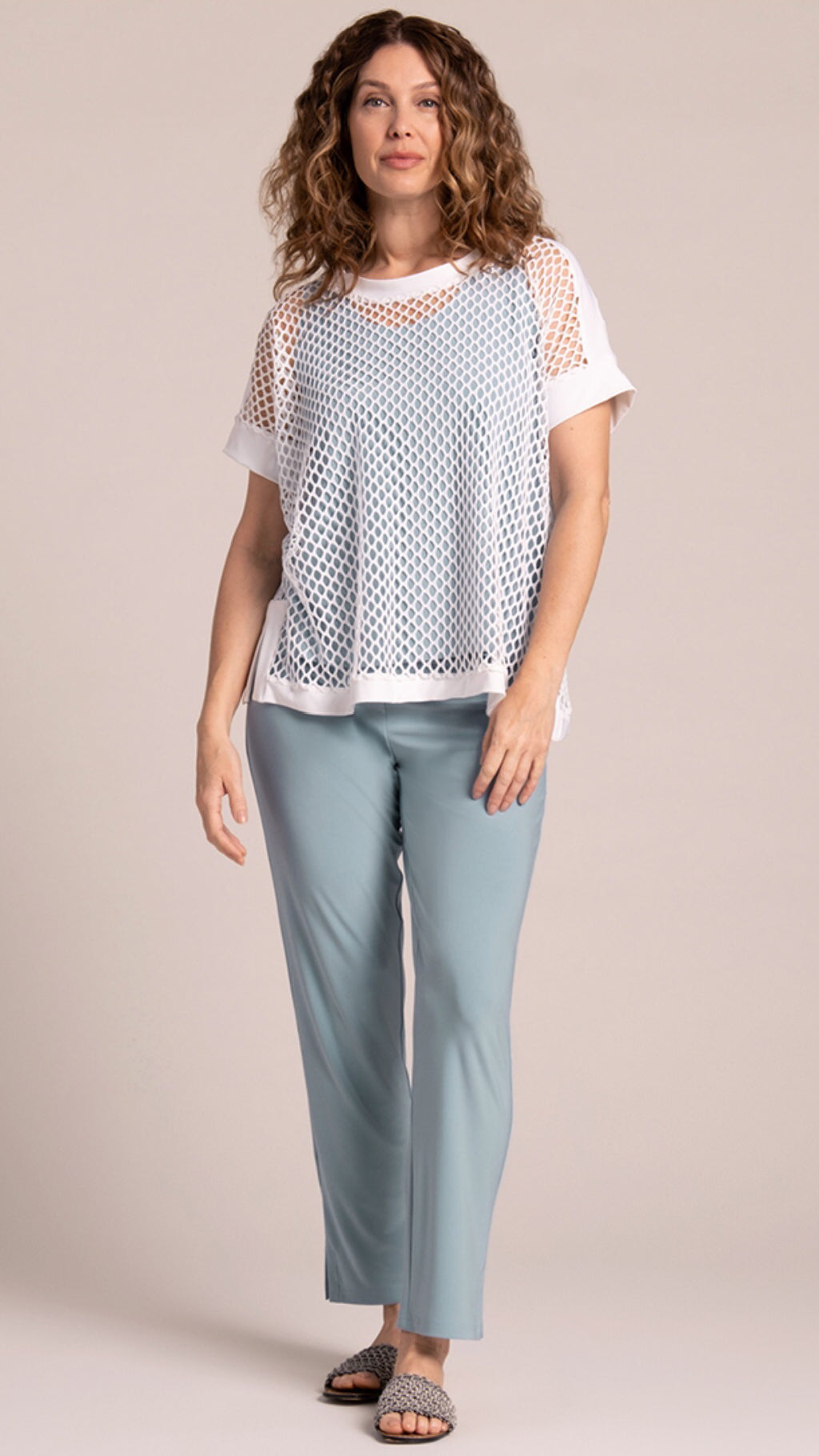 HoneyComb Boxy Top