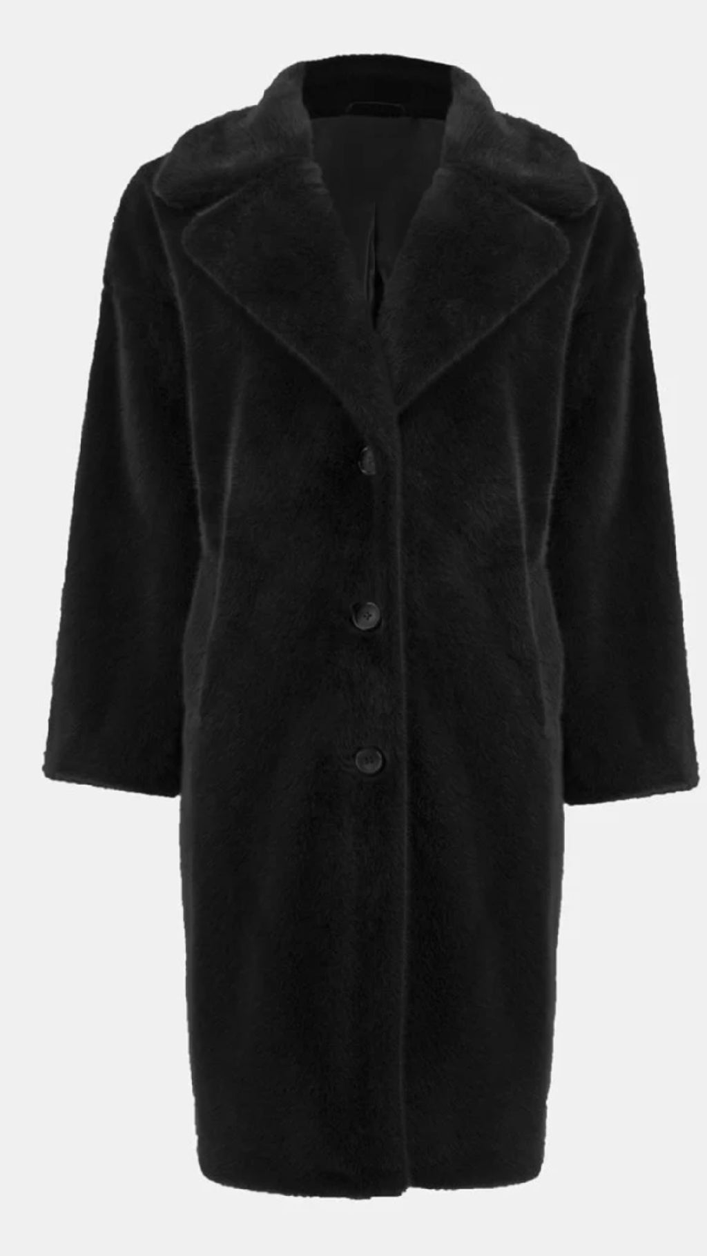 Joseph Ribkoff Faux Fur Straight Coat (selected colours on sale)