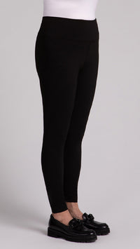 Nu Yoke Legging, Fleece Back Jersey