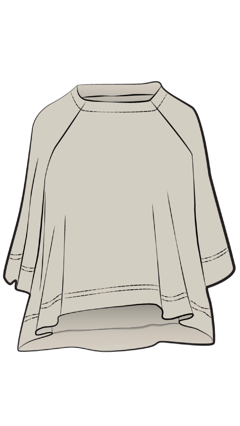 Breezy Raglan Top