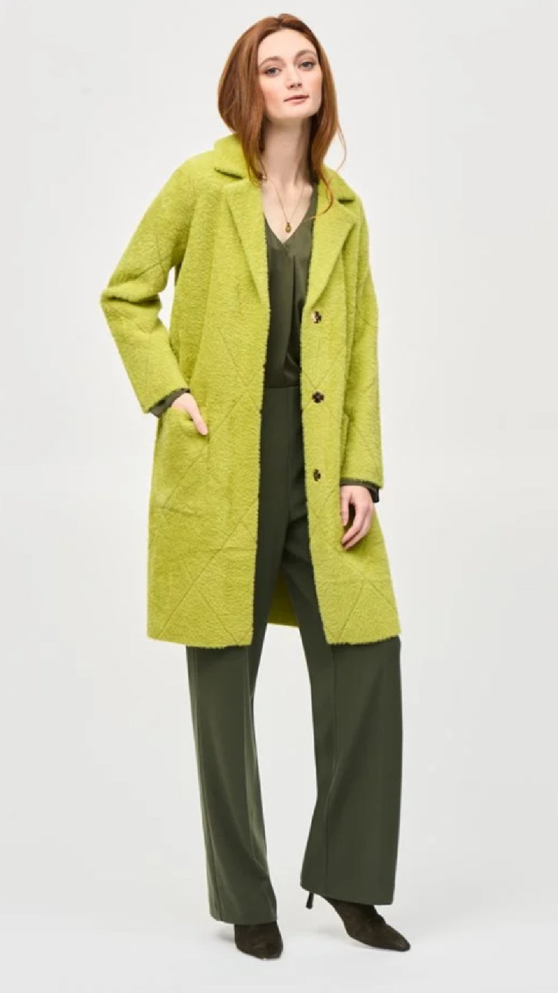 Joseph Ribkoff Notched Collar Coat (Sale)