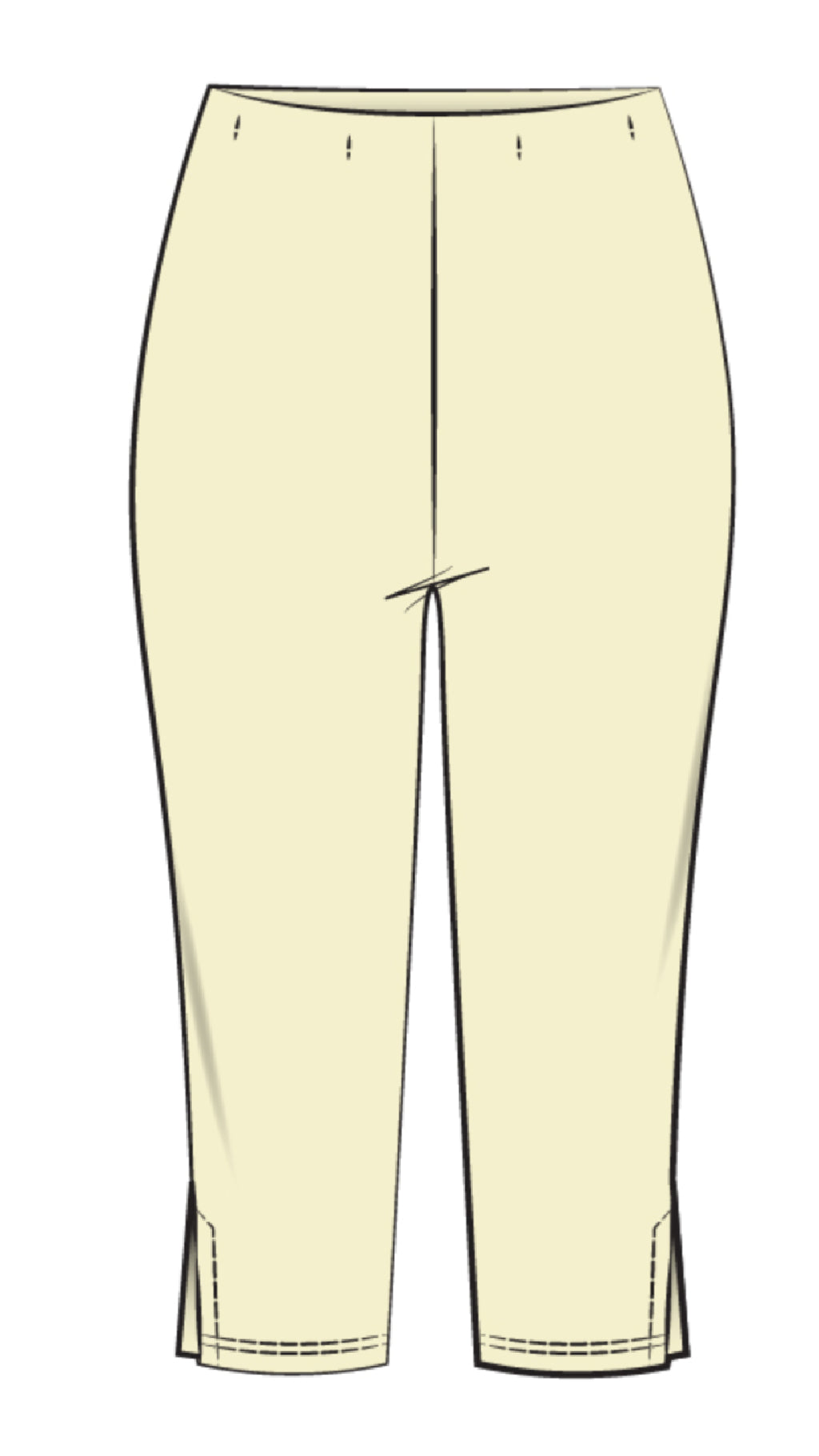 Narrow Pant Short