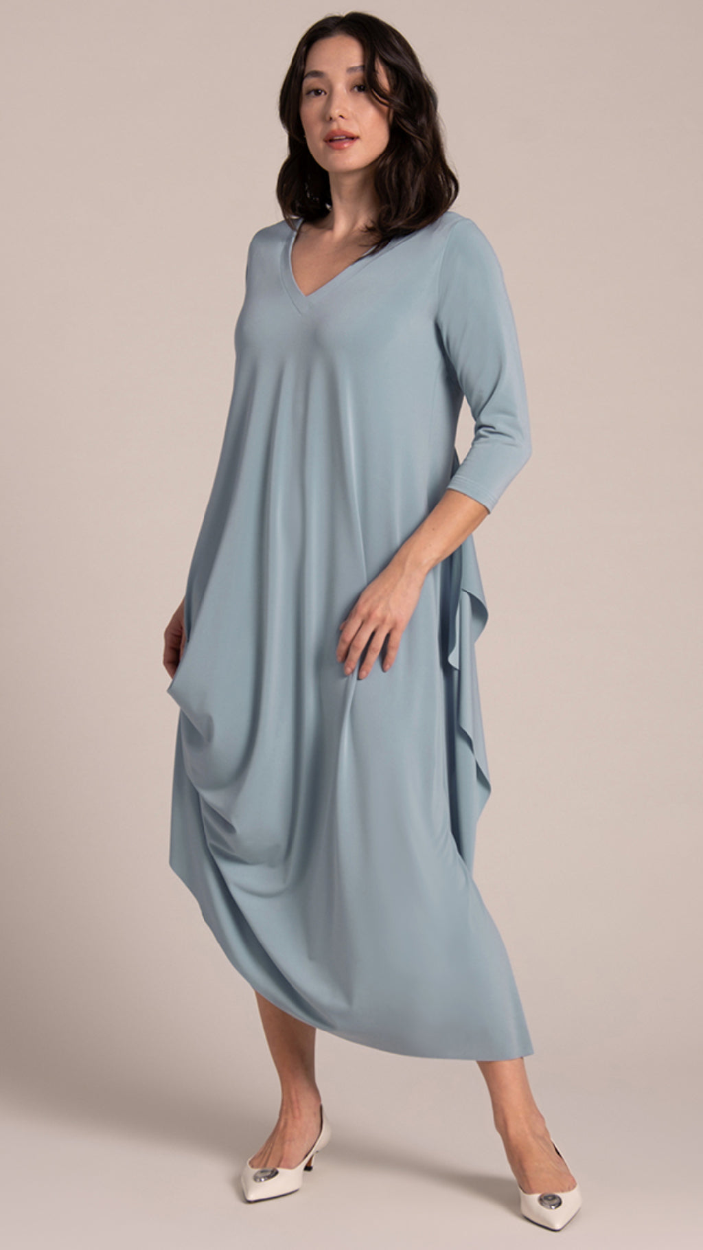 Drama Dress, 3/4 sleeve